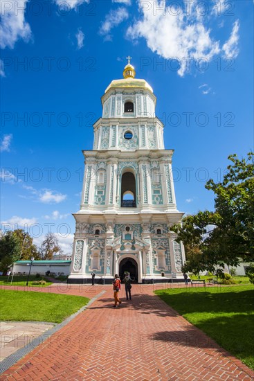 Great bell tower of the St. Sophia´s cathedral Unesco world sight