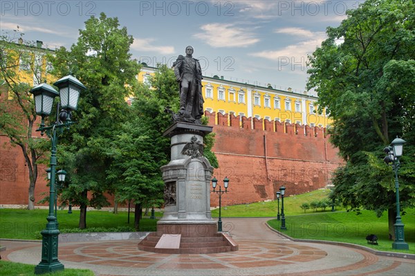 Monument to russian Emperor Alexander I