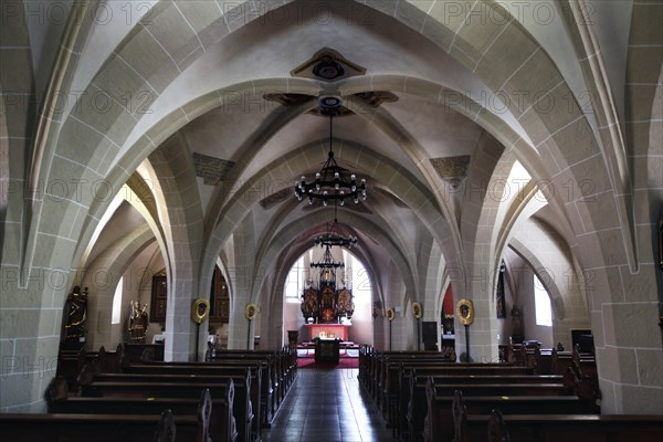 Interior view of the Church of Christ the Redeemer