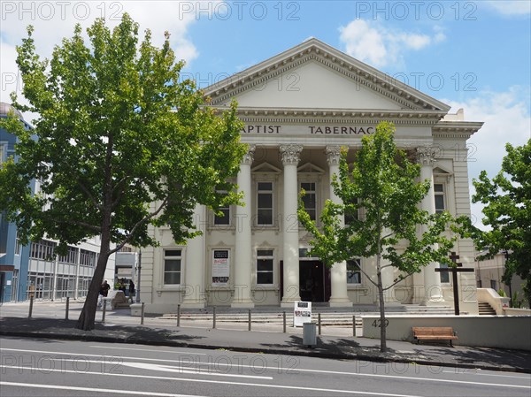 Facade of the Baptist Tabernacle Church