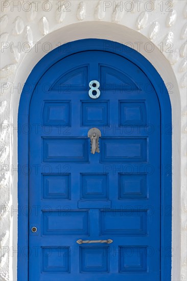 Blue door