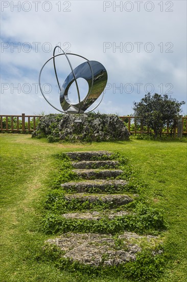 Memorial at the Sacred site Sefa Utaki