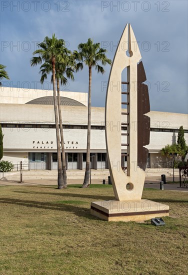 Art Installation outside Palau Altea Center