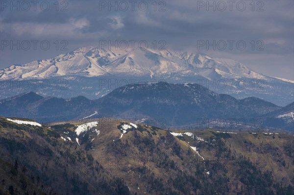 Beautiful landscape of the Akan National Park