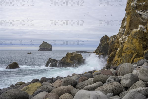 Cliffs and waves