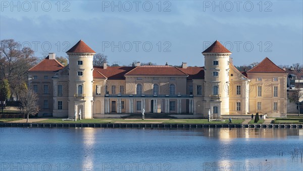 Rheinsberg Castle on Lake Grienerick