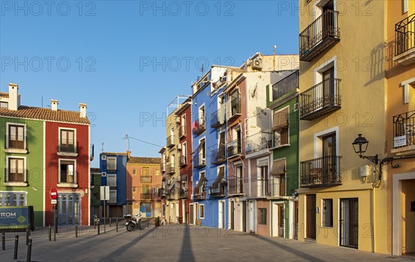 Colorful fishermen houses