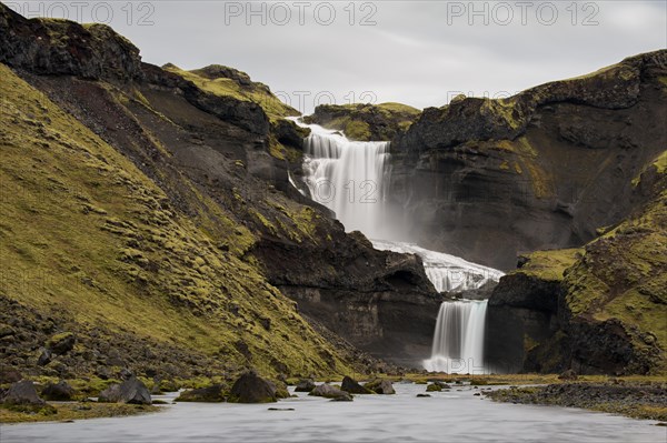 Ofaerufoss waterfall
