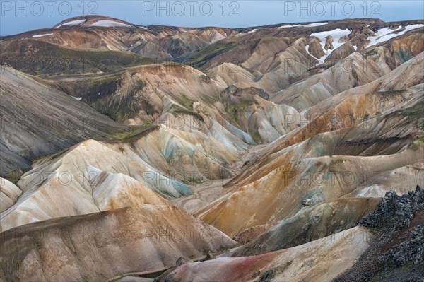 Coloured Rhyolite Mountains