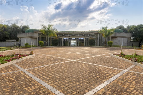 Public entrance in King Sobhuza II Memorial Park in Lobamba