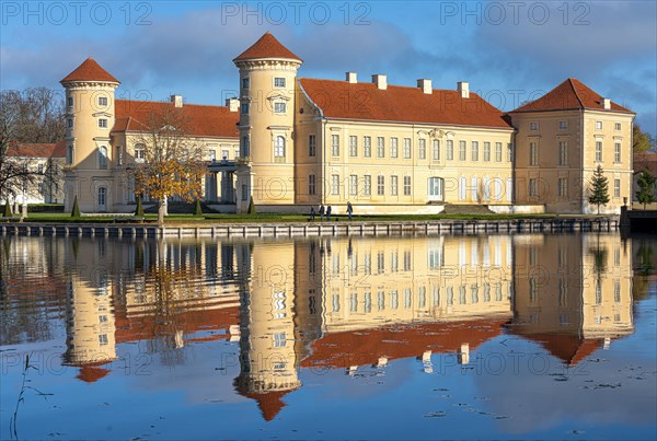 Rheinsberg Castle on Lake Grienerick