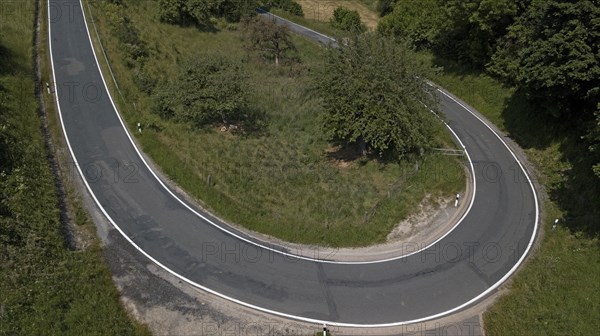 Hairpin bend