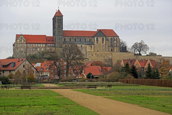 Schlossberg with Collegiate Church of St. Servatius