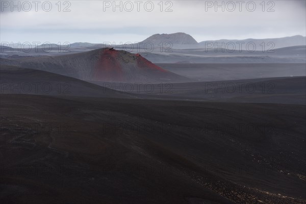 Crater landscape near Veioivoetn