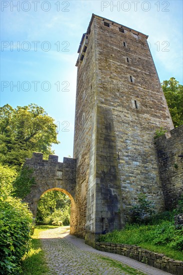 Castle tower of Schaumburg Castle