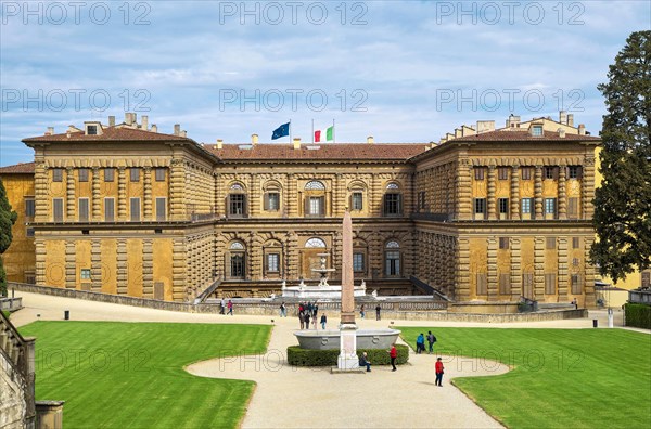 Giardino di Boboli with Palazzo Pitti