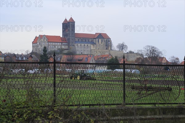 Schlossberg with Collegiate Church of St. Servatius