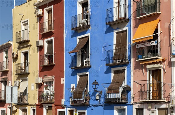 Colorful fishermen houses