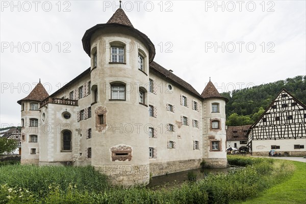 Glatt moated castle