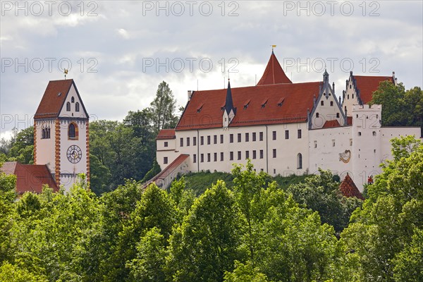 St. Mang Monastery and Town Parish Church and High Castle