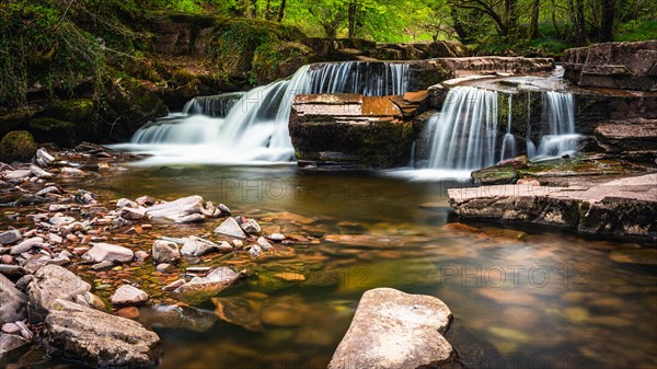 Pont Cwm y Fedwen Waterfall