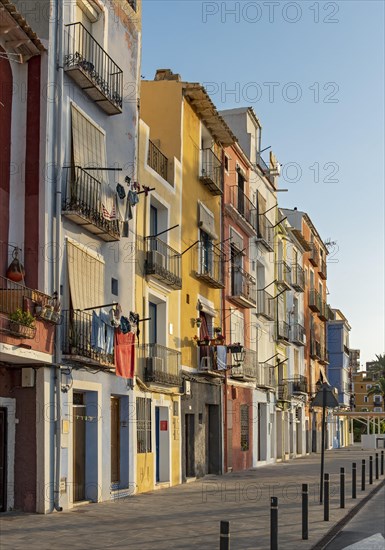 Colorful beachfront houses