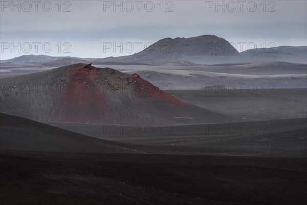 Crater landscape near Veioivoetn