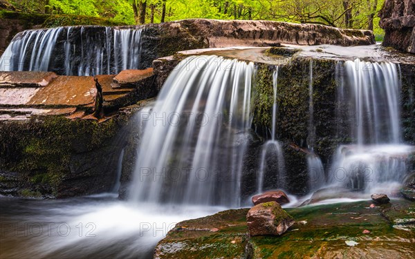 Pont Cwm y Fedwen Waterfall