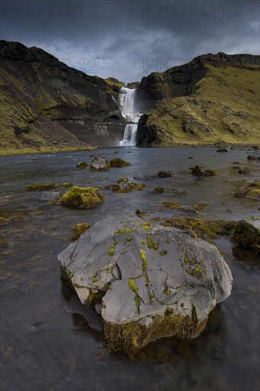 Ofaerufoss waterfall