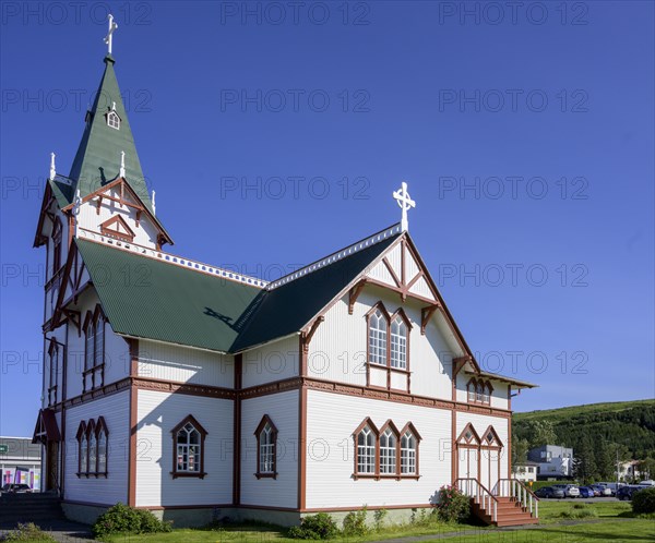 Old wooden church of