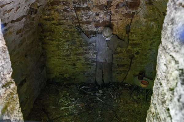 Historic prison cell in Historic Castle Prison