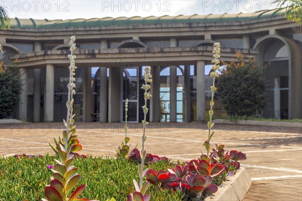 Public entrance in King Sobhuza II Memorial Park in Lobamba