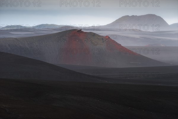 Crater landscape near Veioivoetn