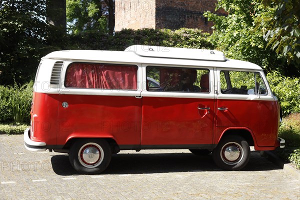 Red VW Bus