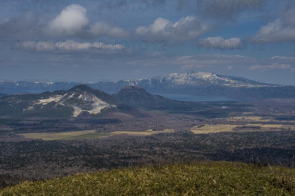 Beautiful landscape of the Akan National Park