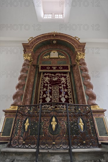 Torah shrine in the synagogue