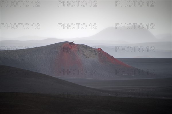 Crater landscape near Veioivoetn