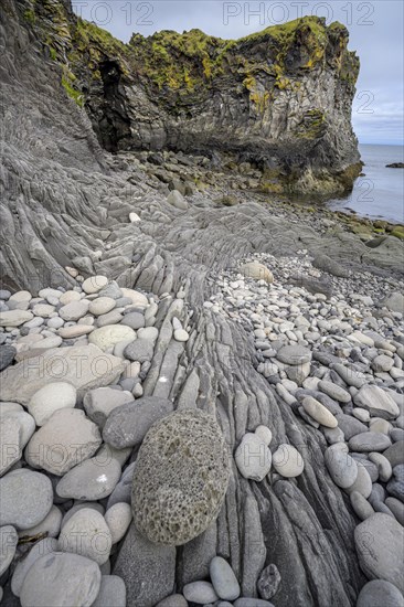 Cliffs at the old harbour of