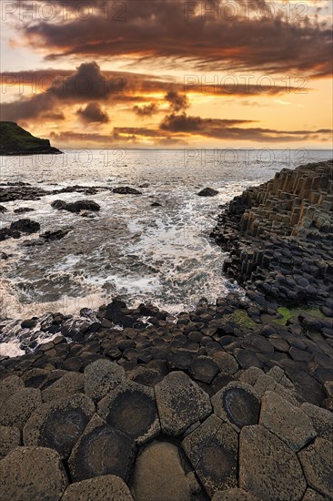 Coast with Basalt Columns