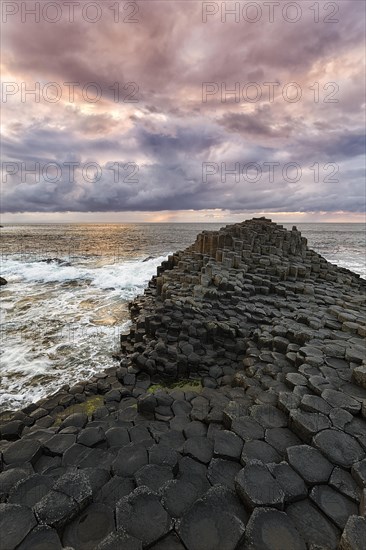 Coast with Basalt Columns