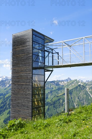 Viewing platform at Walmendinger Horn