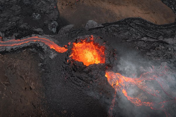 Aerial view from helicopter