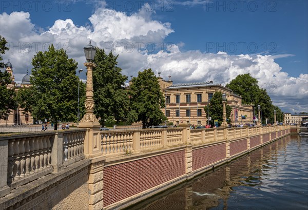 The State Museum in Werderstrasse at Schwerin Castle