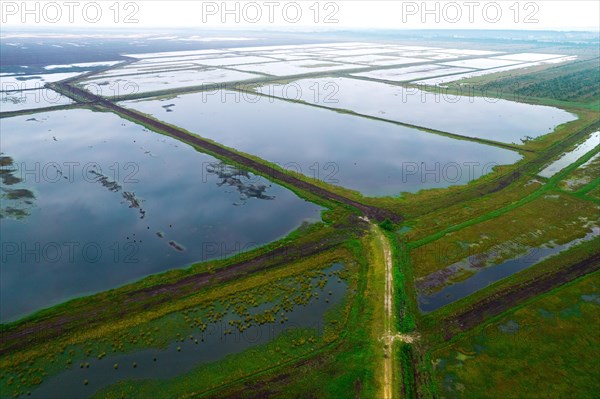 Moor aerial view