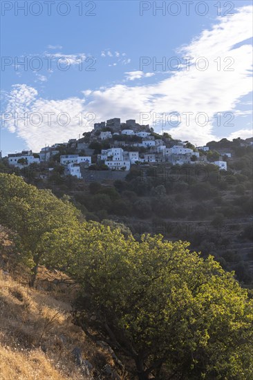 Small village on a hill