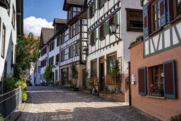 Half-timbered houses in Schiltach in the Kinzigtal