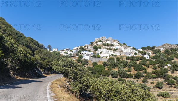 Small village on a hill