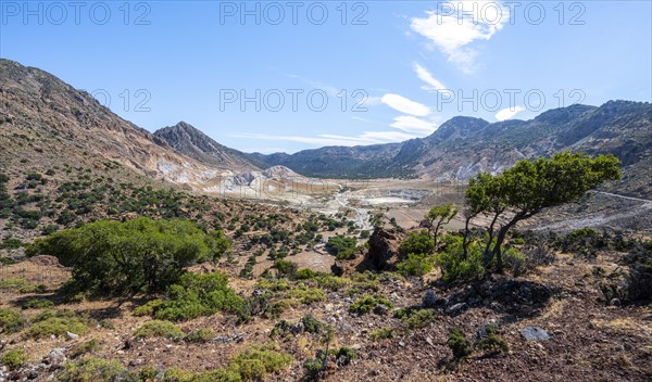 View into the caldera