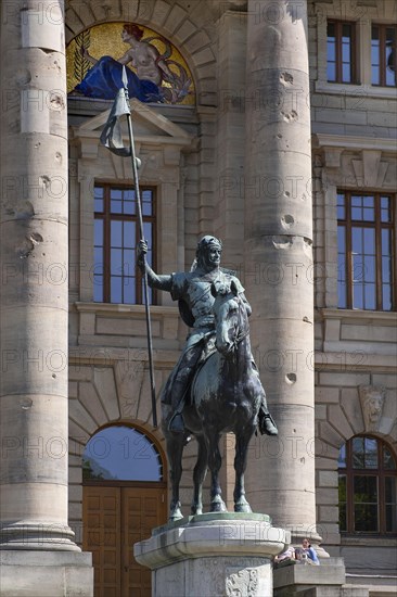 Equestrian statue