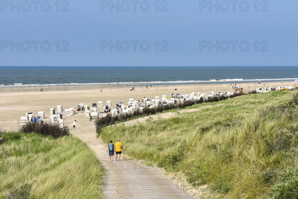 Path to the bathing beach